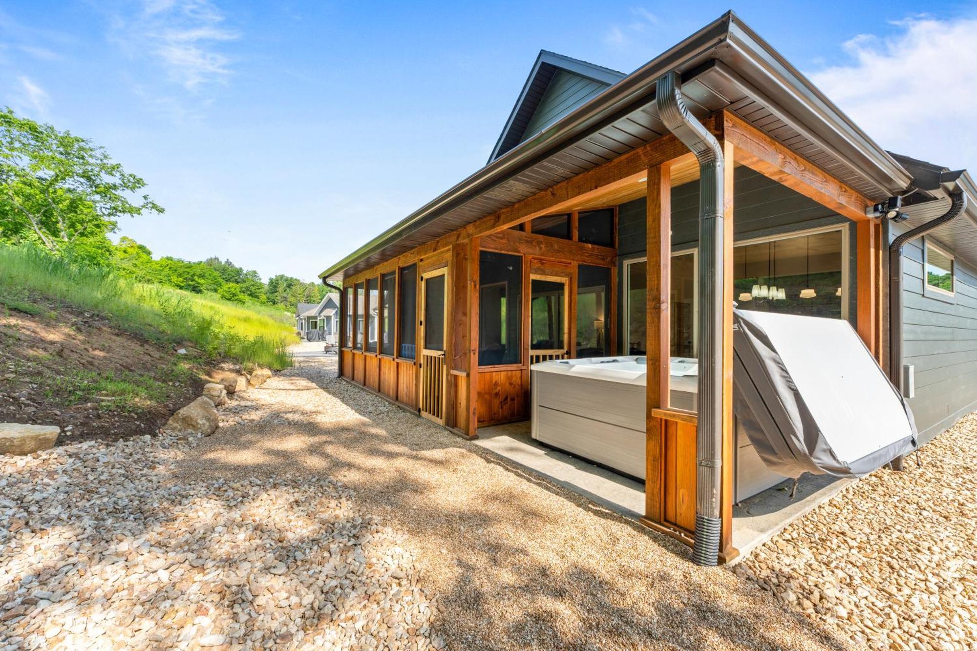 New Ozark Oasis Luxe Cabin Retreat With Hot Tub Hollister Exterior foto